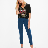 Bershka 巴适卡 05004335428 女士弹性牛仔铅笔裤