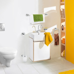 GROHE 高仪 40367000 亚森浴室五件套 毛巾架+毛巾环+厕纸架+马桶刷+五金配件