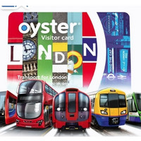 出游必备：英国伦敦牡蛎卡（Oyster交通卡） 地铁、公交可用 永不过期