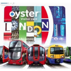 英国伦敦牡蛎卡（Oyster交通卡） 地铁、公交可用 永不过期