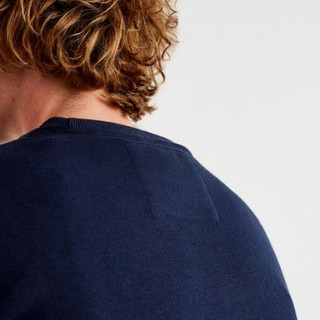 PULL&BEAR 09593514 男士基本款圆领卫衣 
