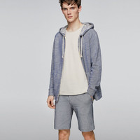 ZARA 00679435401 男士开襟卫衣