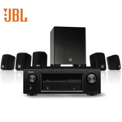 JBL CINEMA 510 CN 5.1声道 家庭影院套装 + 天龙 X520 功放机