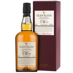 格兰爱琴（Glen Elgin）洋酒 12年陈酿斯贝塞单一麦芽苏格兰威士忌700ml