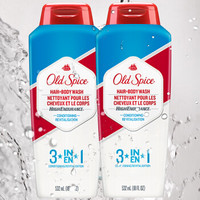 历史低价：Old Spice 欧仕派 男士3合1洗发润发沐浴露 532ml*2瓶+经典沐浴露 89ml*2瓶