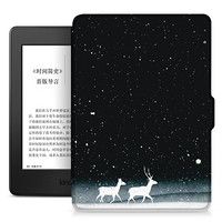 Kindle Paperwhite 6英寸电子墨水触控显示屏电子书阅读器 wifi 黑色+柏图保护套林原雪鹿