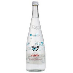 evian 依云 XChiara Ferragni 2018年限量版 天然矿泉水 750ml *2件