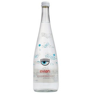 evian 依云 XChiara Ferragni 2018年限量版 天然矿泉水 750ml *2件