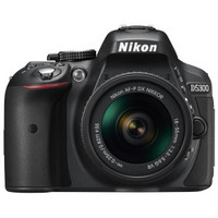 Nikon 尼康 D5300 单反双镜头套机（AF-P DX 18-55mm f/3.5-5.6G VR防抖镜头+DX 35/1.8G镜头）