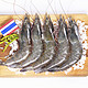 京东生鲜 活冻泰国白虾/女王虾 400g （16-20只） *4件 +凑单品