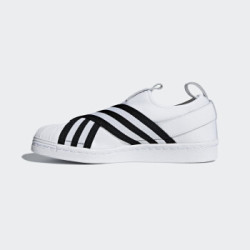 adidas NEO adidas NEO 三叶草 SUPERSTAR SLIPON AC8581 女士经典休闲运动鞋 
