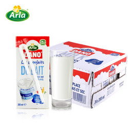 Arla Dano 阿拉丹 全脂纯牛奶 200ml*24盒 *4件