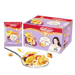 Kellogg‘s 家乐氏 谷兰诺拉 什锦水果谷物 黄桃口味 490g *8件