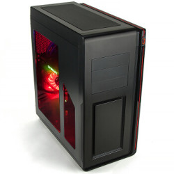 追风者(PHANTEKS) 414M 曜石黑 RGB双系统水冷主机箱(兼容mATX+ITX/RGB呼吸灯饰/支持360冷排/双电源)