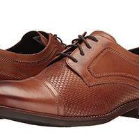ROCKPORT 乐步 Wyat 男士系带皮鞋