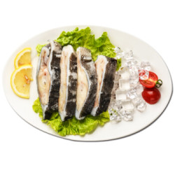 海买 冷冻冰岛海参斑切段 500g 3-5块 *5件