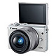 Canon 佳能 EOS M100 微单电可换镜相机（15-45镜头灰色套机）