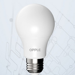 OPPLE 欧普照明 LED灯泡 E27螺口 5瓦 3支装 *3件
