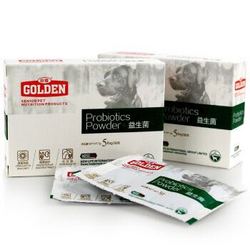 谷登（GOLDEN）益生菌5g*5包/盒 保护狗狗肠胃 调理腹泻 *6件+凑单品
