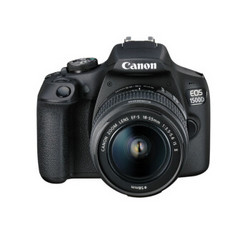 Canon 佳能 EOS 1500D双镜头套机 （EF-S 18-55mm f/3.5-5.6 IS II+EF-S 55-250mm f/4-5.6 IS II）