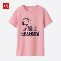 uniqlo 优衣库 ut系列 404728 女士史努比t恤