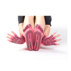 UDERLY (两件套)瑜伽袜子防滑专业女五指袜瑜