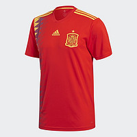 adidas 阿迪达斯 世界杯足球 CX5355 男子西班牙国家队球迷版主场T恤