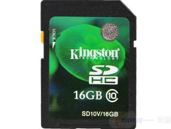 Kingston 金士顿 16GB Class10 SDHC卡