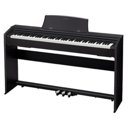 CASIO 卡西欧 PX-770 88键重锤智能数码电子钢琴（带琴凳） 黑色