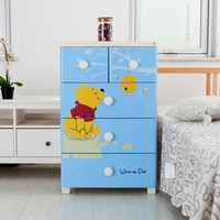 Citylong 禧天龙 维尼熊宝宝 抽屉式塑料收纳柜