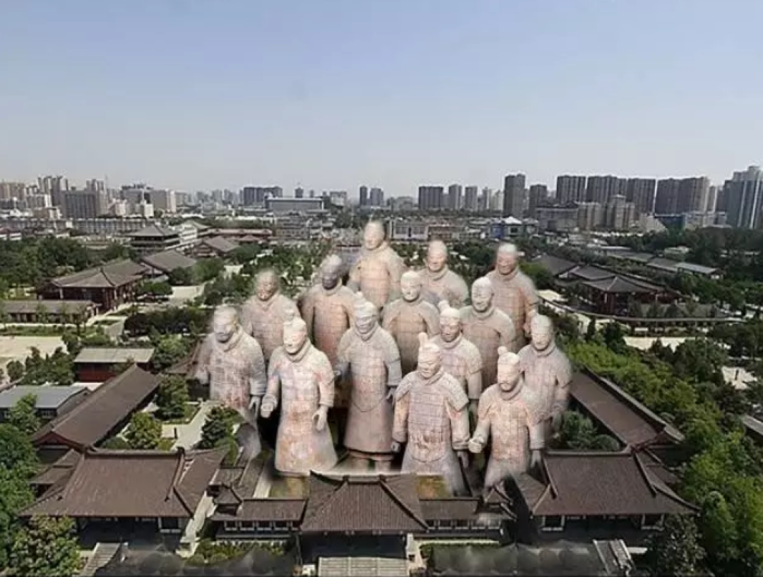 你敢住吗?兵马俑民宿震撼上线!来自帝王般的享受……