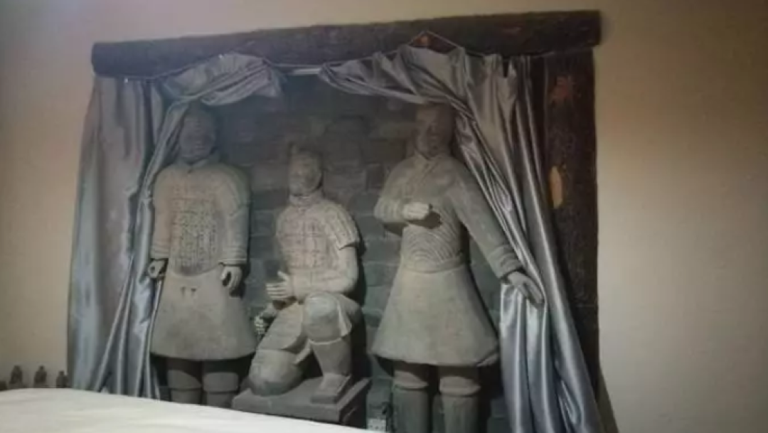 你敢住吗?兵马俑民宿震撼上线!来自帝王般的享受……