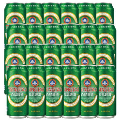 TSINGTAO 青岛啤酒 经典啤酒 500ml*24听