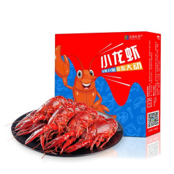 品味私厨 麻辣/十三香小龙虾 4-6钱 净虾2斤*3件+越南黑虎虾 400g