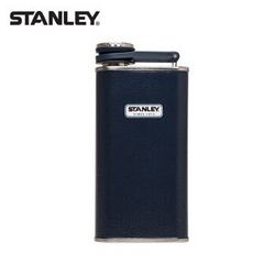 Stanley史丹利经典系列不锈钢单层时尚便携酒壶236毫升 蓝色