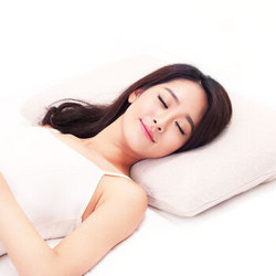 8H  Z1s 乳胶枕 小米生态链企业进口天然乳胶枕头天竺棉双枕套 成人护颈枕芯