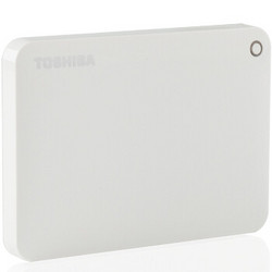 东芝（TOSHIBA）V8 CANVIO高端系列 2.5英寸 移动硬盘（USB3.0）2TB（清新白）