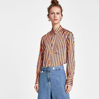 ZARA 02457751330 女士衬衫
