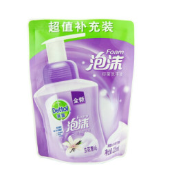 Dettol 滴露 泡沫抑菌洗手液 兰花香沁 补充袋装 225ml