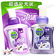 补货预告：Dettol 滴露 泡沫抑菌洗手液 兰花香沁（250ml+补充装225ml）