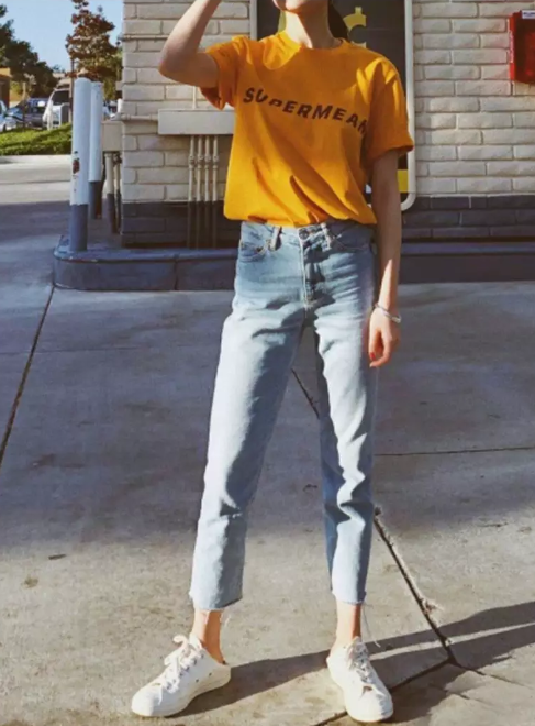 如何在夏季轻松如林允般的少女感~减龄10岁的T恤了解一下