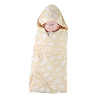 misslele 米乐鱼 婴儿夹棉抱被  清晨