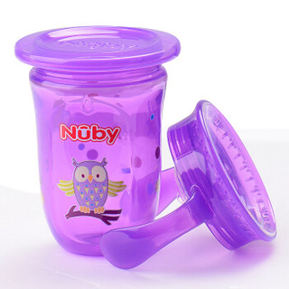 Nuby 努比 360度魔术杯训练杯 270ml 紫色