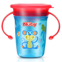 Nuby 努比 360度魔术学饮杯 240ml 猴子 *2件