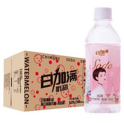 日加满 忻动苏打风味饮料 西瓜味 350ml*15瓶 *2件