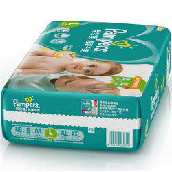 Pampers 帮宝适 超薄干爽 婴儿纸尿裤 大号 L 44片