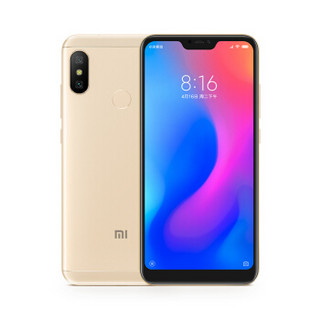 MI 小米 红米6 Pro 智能手机 4GB 64GB 流沙金