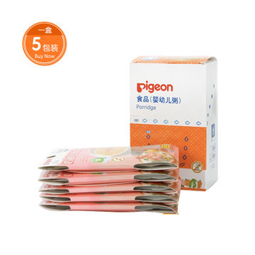 贝亲(Pigeon)奶油虾仁蔬菜粥 7-36个月 750g 盒