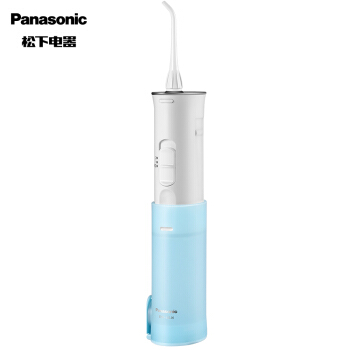 松下(Panasonic)冲牙器 洗牙机 标准/气泡2种喷射水流模式 全身水洗 便携式设计 EW-ADJ4-A405