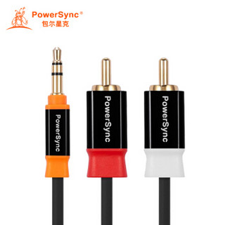 PowerSync 包尔星克 Toslink FIBER-KR35TOS150 光纤传输音源线  黑色